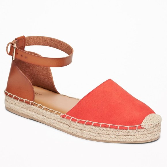 Old Navy Shoes - Womens Espadrilles flats 8 leather